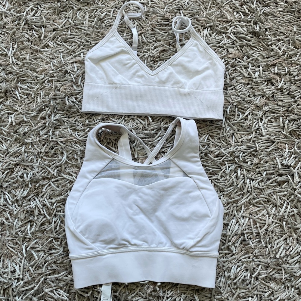 Lululemon Bra White Sz 2